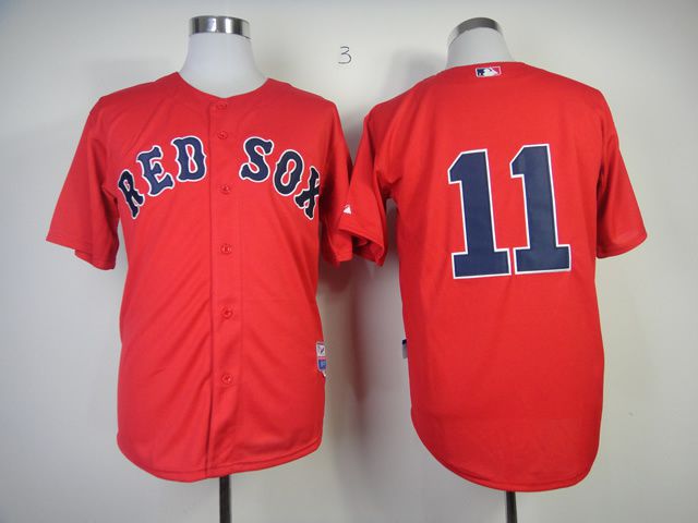 Men Boston Red Sox #11 Buchholz Red MLB Jerseys->boston red sox->MLB Jersey